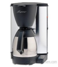 Capresso MT500 Coffee Maker - Stainless Steel with Black