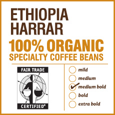 Ethiopia Harrar 100% Organic